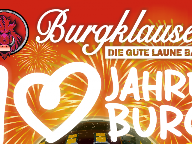 10 Jahre Burgklause – Das Programm zum Jahresende