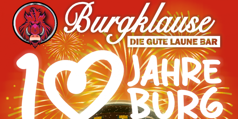 10 Jahre Burgklause &#8211; Das Programm zum Jahresende