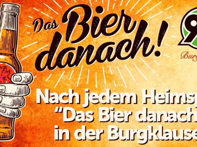 Das Bier danach „Hannover gegen SC Paderborn – Abends HalliGalli !!!